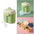 thumbnail image 4 of Milk Powder Box Snack Containers Odorless with Baby Formula Dispenser for - Green Large, 4 of 5