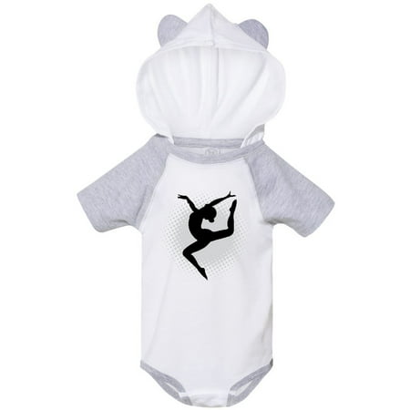 

Inktastic Ballet Dancer Silhouette Ballerina Gift Baby Girl Bodysuit