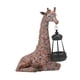 thumbnail image 3 of Estatua de jarra de jardín escultura de animales con luz solar decoración decorativa de regalo de regalo para patio de regalo para patio de, 3 of 8