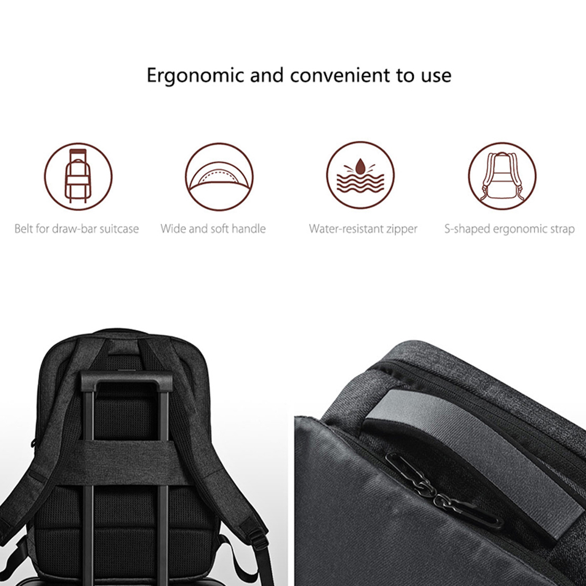 xiaomi 26l travel business backpack review