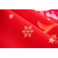 thumbnail image 4 of Mantel de fiesta ZHAOCHENG Feliz Navidad tela técnica impresa 39,3*55,1 pulgadas rojo, 4 of 5
