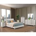 thumbnail image 2 of Origins By Alpine Nova Nightstand, Chalk White, 2 of 5