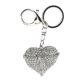 thumbnail image 1 of Lindo Llavero De Decoración De Cartera De Corazón, Artesanía Exquisita Liviana Y Conveniente Cadena De Llave En Forma De Corazón Para Suministros De Automóviles De Bolsos, 1 of 7