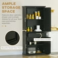 thumbnail image 4 of HOMCOM Armoire de Rangement de Garde-Manger de Cuisine 72 Pouces, avec Tiroir, Tablettes Ajustables, 4 of 10