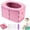 Pink, variant on Travel Potty, Collapsible Potty for Toddler Travel, Reusable Portable Foldable Toilet Seat with Cleaning Bags for Car, Camping, Outdoor and Indoor Use
