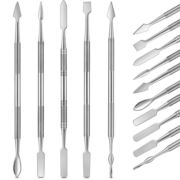 Juego de herramientas para esculpir Honoson Mini de acero inoxidable, 5 piezas