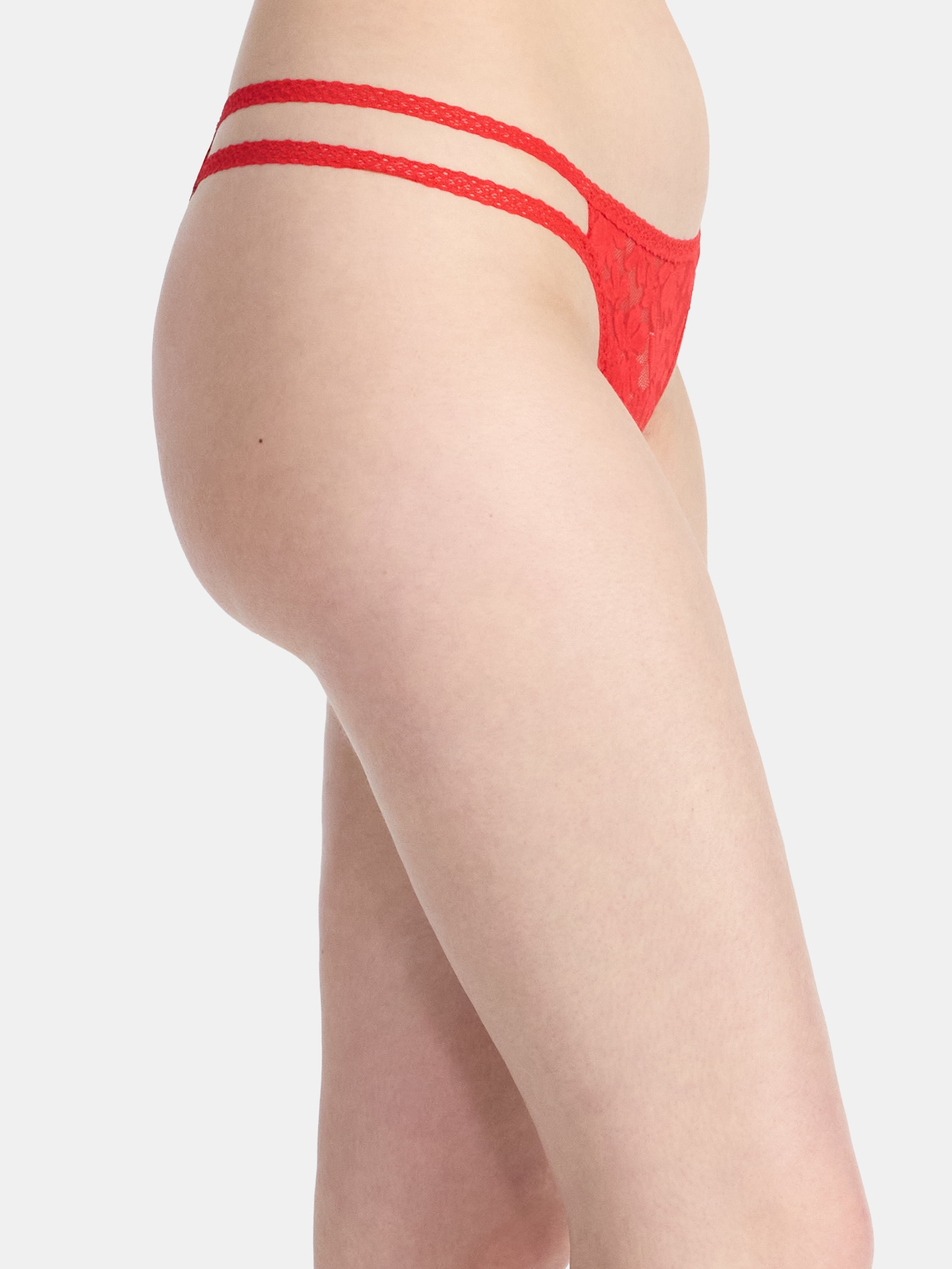 No Boundaries Lace Strappy Thong Panties, Women's