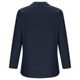 thumbnail image 5 of Long Sleeve Shirts For Women Sevevn Women's V-Neck Long Sleeve Loose Button Cotton And Linen Tunic Shirts Summer Shirts Blouse Summer Shirts For Women, 5 of 5