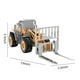 thumbnail image 3 of Modelo de coche de aleación, camión de construcción, carretilla elevadora, bulldozer, rodillo, juguete infantil, regalo de cumpleaños, modelo de simulación, vehículo de ingeniería, 3 of 6