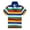 Multicolor, variant on Hiijoy Toddler Boys Striped Polo Shirt Short Sleeved Button Turn Down Collar T Shirt Polos