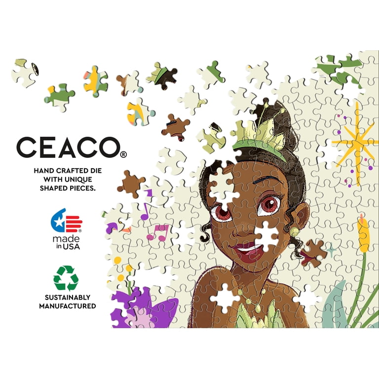 Ceaco Princess Kids 4-in-1 Multipack Interlocking Jigsaw Puzzles
