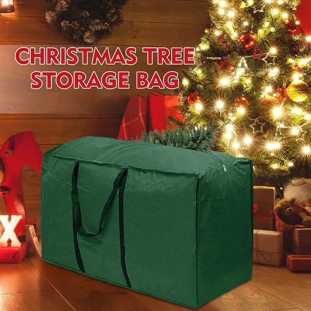 Fits up to 6 ft Tall Disassembled Artificial Xmas Tree Water and Dust Resistant Material Clever Organizer Christmas Tree Storage Bag 