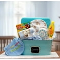 thumbnail image 2 of Baby Basics Gift Pail Blue, 2 of 2