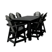 highwood® Hamilton 7pc Rectangular Counter Height Dining Set 72" x 42"