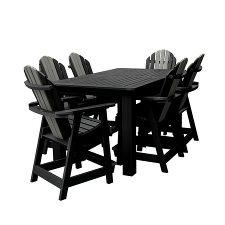 highwood® Hamilton 7pc Rectangular Counter Height Dining Set 72" x 42"