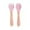 B, variant on Wooden Handle Fork Spoon Set Tableware Kitchen Cutlery Smooth Finish For Dining Camping Travel Hot Place Mats Outdoor Place Mates Place Mats for Dining Table Small round Table Mats Dinner Table Mats