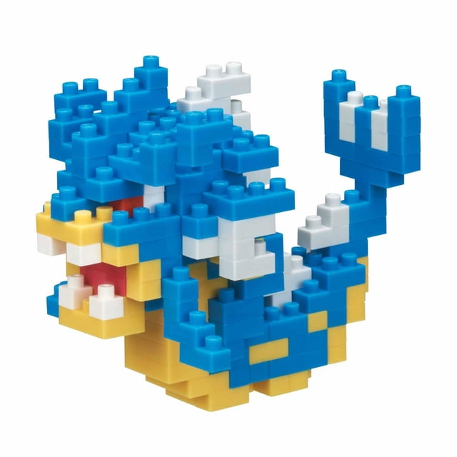 nanobloque - Pokémon - Gyarados, kit de construcción de la serie Pokémon nanoblock nanoblock