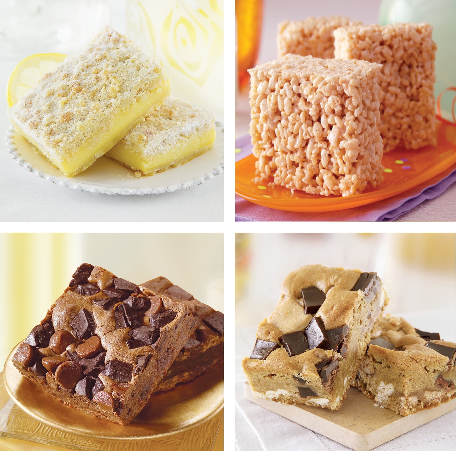 Sweet Street Desserts Bar Variety Pack (Chewy Marshmallow Square