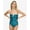Blue, variant on Women's Swim One Piece Bandeau Bathing Suit Strapless Swimsuit New
