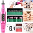 thumbnail image 1 of 48pc Electric Nail Drill, Portable Nail Drills for Acrylic Nails, Toenail Sander for Thick Nails File Kit, Acrylic Nail Kit Set Professional with Everything,Blue, 1 of 6