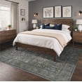 thumbnail image 3 of KUETH 8x10 Vintage Area Rugs Machine Washable Rugs for Living Room, Non Slip Flat Pile Rug with Rubber Backing, Boho Rug for Entryway Bedroom Dining Room Home Office, 3 of 12
