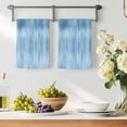 thumbnail image 3 of Blue Kitchen Towels Set of 3, Modern Abstract Art Ombre Striped Absorbent Dish Towels for Kitchen, Microfiber Hand Towel, Quick Drying Tea Towel for Cleaning Decorative Dishcloths, 3 of 7