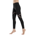 thumbnail image 5 of Xuanfei Women Criss-Cross High Waisted Ankle-Length Workout Leggings, 5 of 7