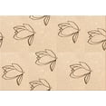thumbnail image 1 of Ahgly Company Indoor Rectangle Patterned Moccasin Beige Area Rugs, 2' x 4', 1 of 6