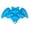 Bat Blue, variant on Halloween Silicone Mold Tray, Witch Skull Ghost Shape Ice Cube Tray & Cookie Cutter, Reusable Baking Mold for Drinks, Candy and Chocolate