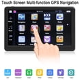 thumbnail image 2 of Navegación GPS para automóvil, último mapa de 2024, pantalla táctil de 7 pulgadas, sistema de navegación con recordatorio de dirección paso a paso, voz real hablada para automóviles, navegador satelit, 2 of 5