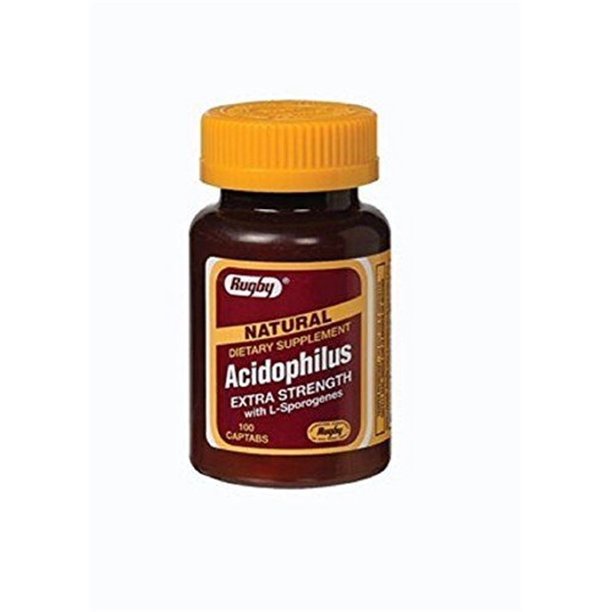 Acidophilus Caplets With Citrus Pectin 100 Count
