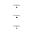 thumbnail image 2 of Ruiboury Aluminum Front Beam Cross Frame Brace For 1/10 Axial Scx10 Crawler Aluminum Front Beam Cross Frame Silver 3Set, 2 of 6