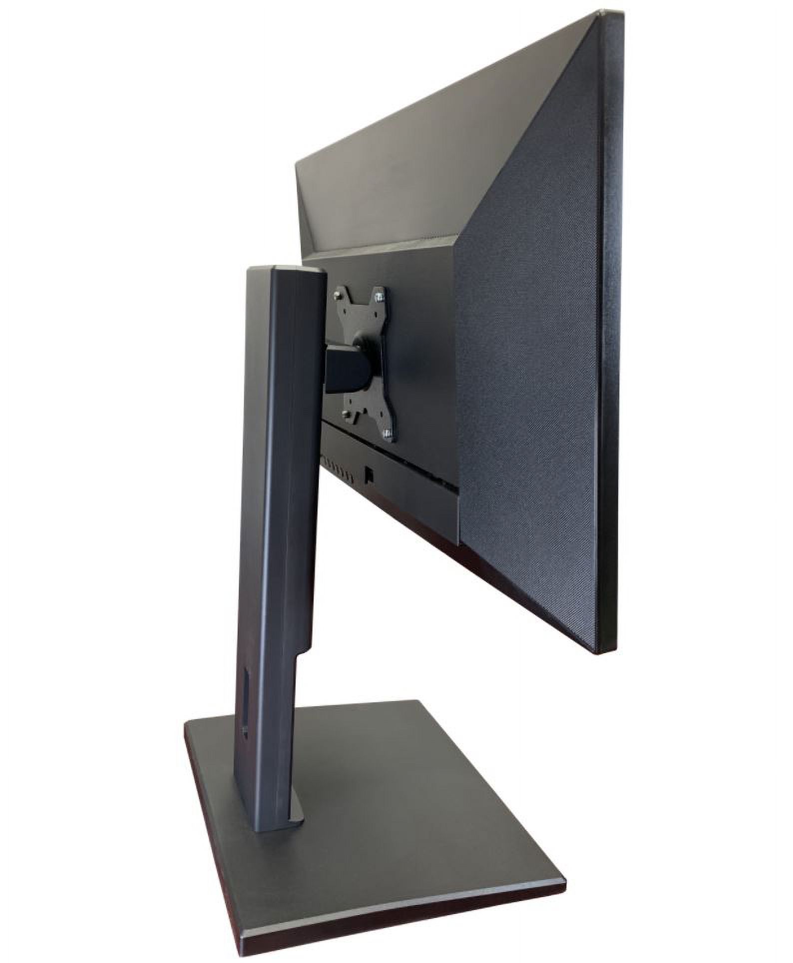 Amer Networks Single Flat Panel Monitor Stand With VESA Mounting Support, Black - image 2 of 2