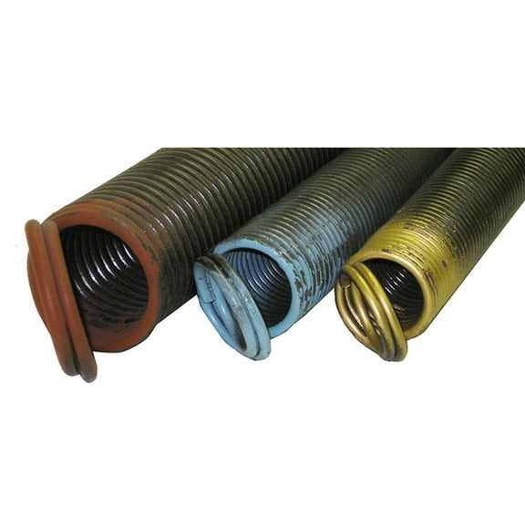 Garage Door Extension Spring 25x42x130 for 7' High Doors 130LB Yellow (QTY 2)