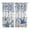 Grey, variant on 2 Panels Kitchen Tier Curtains 39 Inch Length, Blue Coastal Starfish Grommets Window Treatment Curtain, Beach Nautical Shell Eucalyptus Retro Thermal Curtains Drapes for Living Room/Bathroom