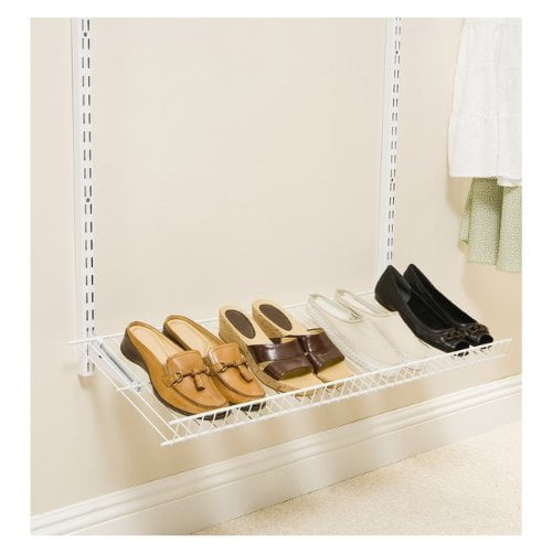 Rubbermaid Configurations AddOn Shoe Shelf Kit White