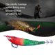 thumbnail image 5 of Señuelos de pesca de camarones de madera luminosa 12 cm 14,3 g cebo artificial (rojo verde), 5 of 6