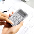 thumbnail image 4 of Mechanical Calculator 8 Digit Large LCD Display And Mechanical Buttons Handheld Mechanical Calculator For Off Ice, 4 of 6