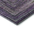 thumbnail image 3 of Addison Rugs Mayfield Premium Machine Washable Transitional Geometric Purple Rectangle Rug, 3' x 5', 3 of 7