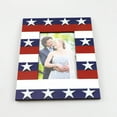 thumbnail image 6 of ZPAQI American Flag Star Stripes Wooden Photo Frame Independence Day Patriotic Decor, 6 of 20