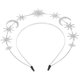 thumbnail image 3 of Diadema con diadema de diosa, luna y estrellas, estilo bohemio, ideal para bodas, cosplay y fiestas., 3 of 7
