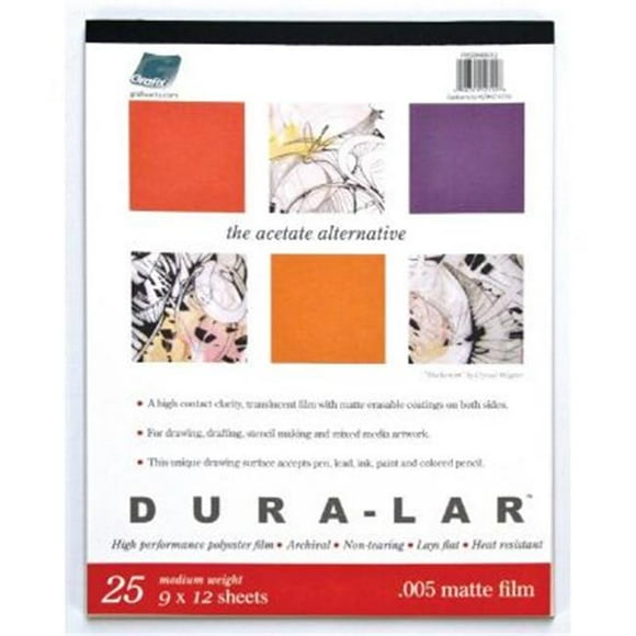 Grafix DM1114 11 in. x 14 in. Dura-lar Matte Film