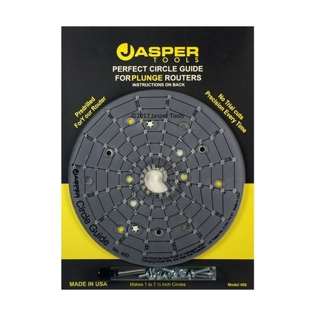 - Jasper 400J Model 400 Router Circle Cutting Jig