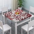 thumbnail image 3 of Bohemian Print Elastic Edge Square Table Cover for Outdoor Patio and Kitchen Table Decor, 3 of 6
