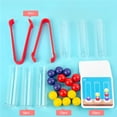 thumbnail image 4 of facefd Logical Thinking Toys for Kids Color Reasoning Game Clip Beads Toys Board Games, 4 of 6