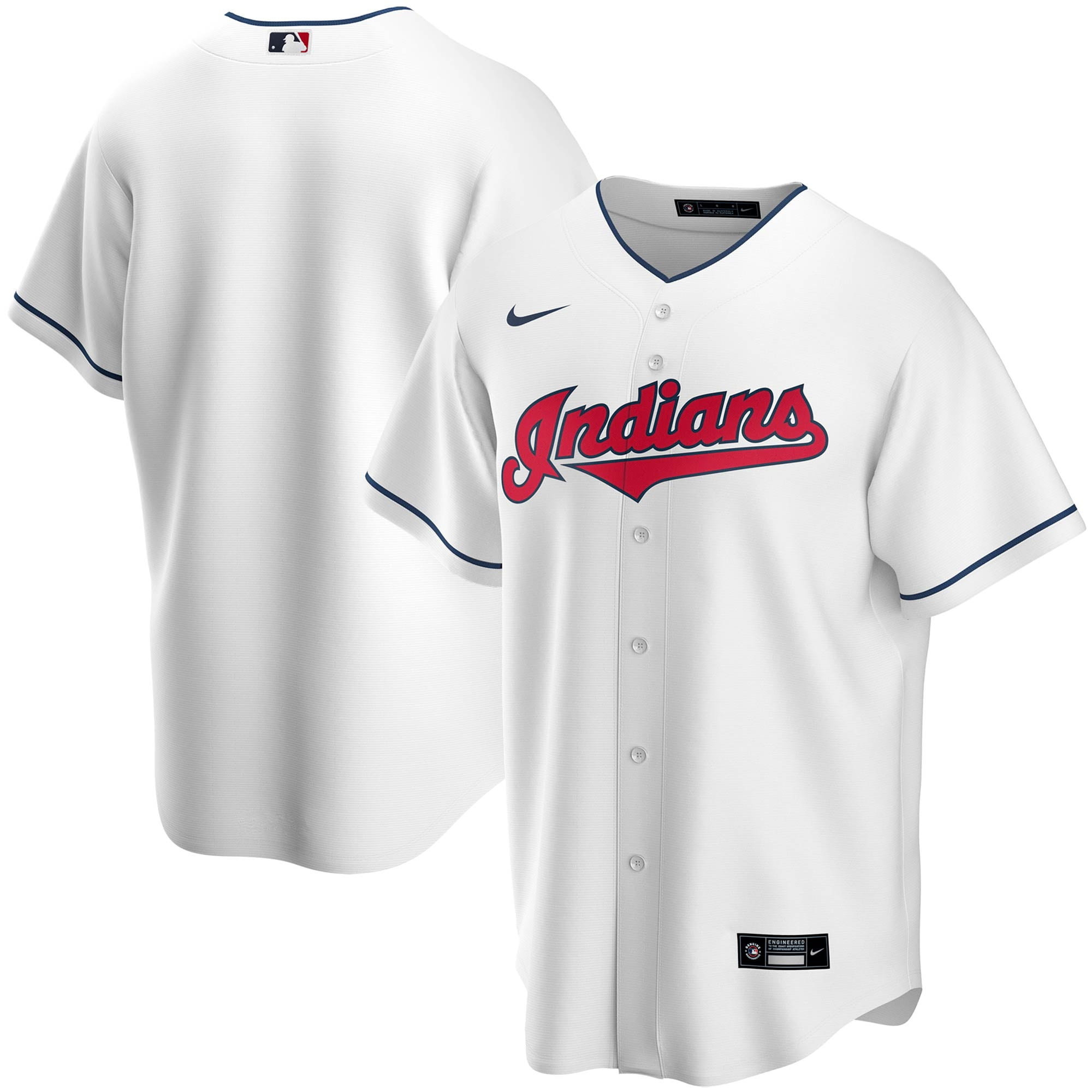 indians jersey white