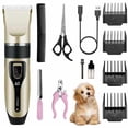 thumbnail image 1 of Cordless Electric Pet Dog Cats Grooming Clippers Low Noise Shaver Trimmer Kit UK, 1 of 5