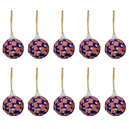 

Independence Day Bag Cloth Ball Decoration Foam Ball Decoration Pendant