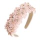 thumbnail image 2 of Diademas Vintage Soledad para mujer aros antideslizantes rosado 15 cm, 2 of 9