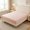 Gray, variant on Stretch Fitted Sheet with Non Slide Secure Aligns, Cushioned Polyester Mattress Wrap for Deep Pocket Beds, Wrinkle Sturdy Bedding for Flexible and Bubbly Layer Mattresses